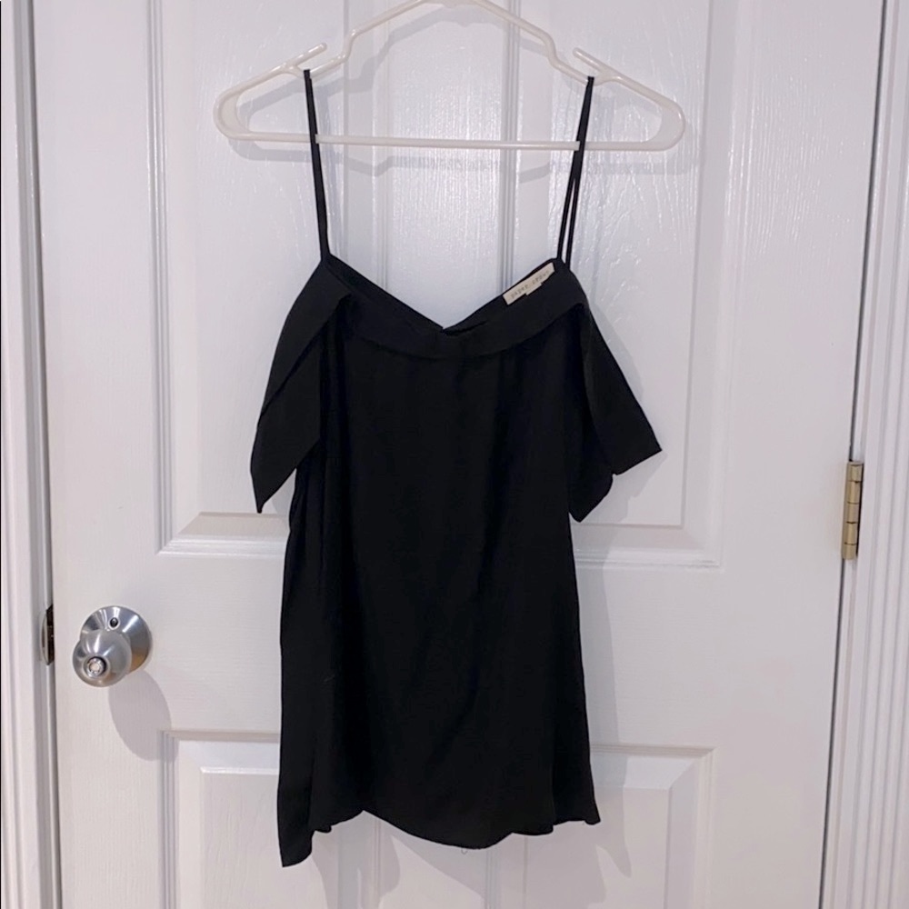 paper crown off the shoulder top